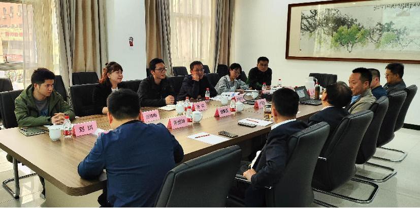 中交第一公路勘察設計研究院有限公司城建與市政事業(yè)部（城建與市政設計研究總院）領導蒞臨凱星公司考察交流